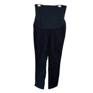 Levi’s Maternity Classic Straight Black Denim Jeans Belly Band Size 30